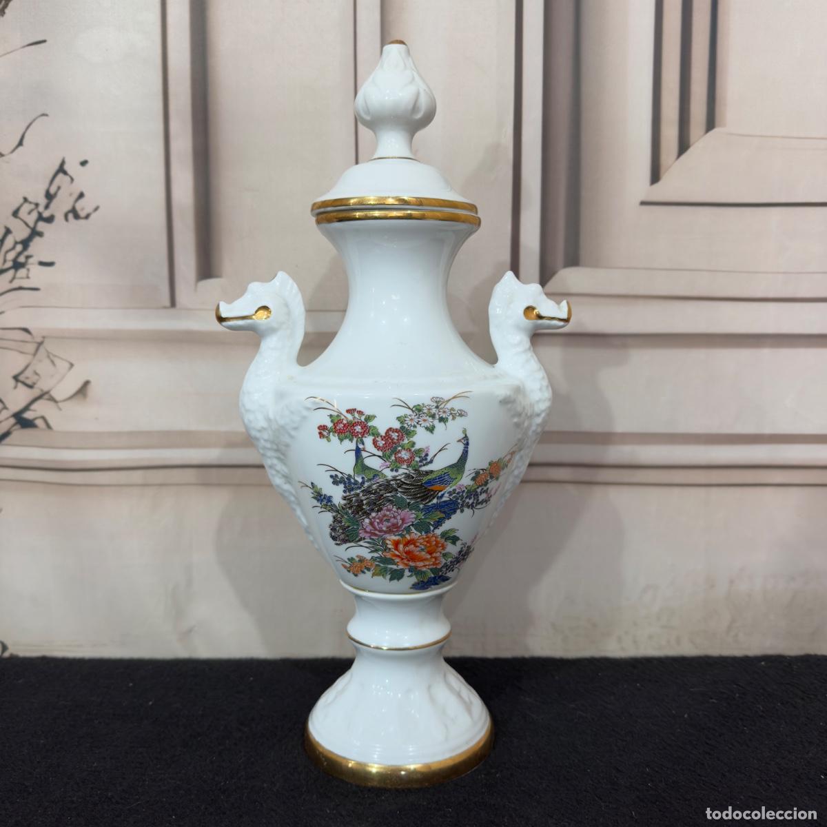 Antig&uuml;edades: Jarr&oacute;n de Porcelana Sango - Foto 1