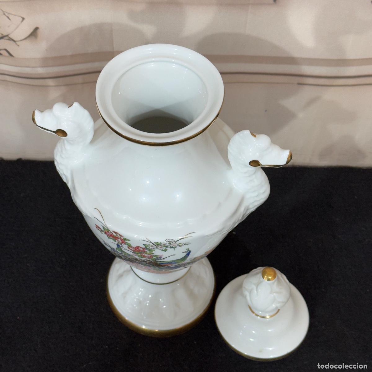 Antig&uuml;edades: Jarr&oacute;n de Porcelana Sango - Foto 2