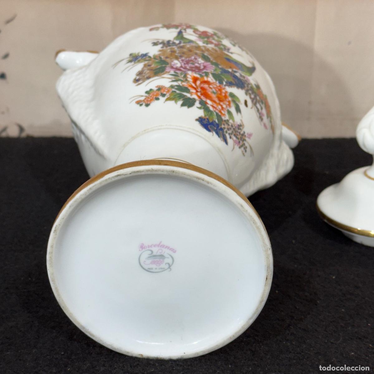 Antig&uuml;edades: Jarr&oacute;n de Porcelana Sango - Foto 3