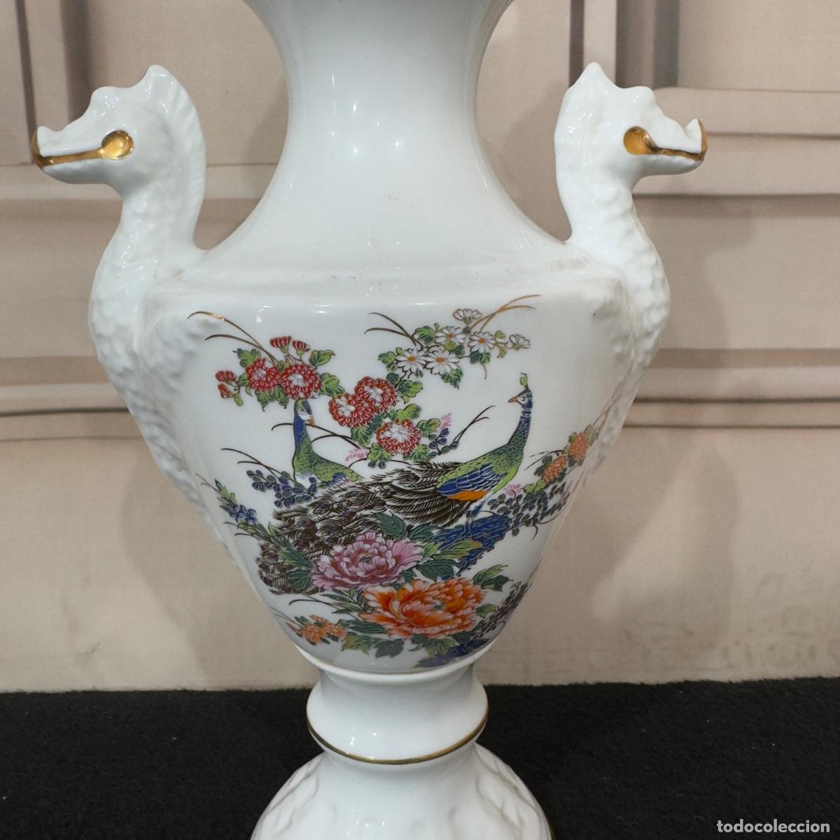 Antig&uuml;edades: Jarr&oacute;n de Porcelana Sango - Foto 5
