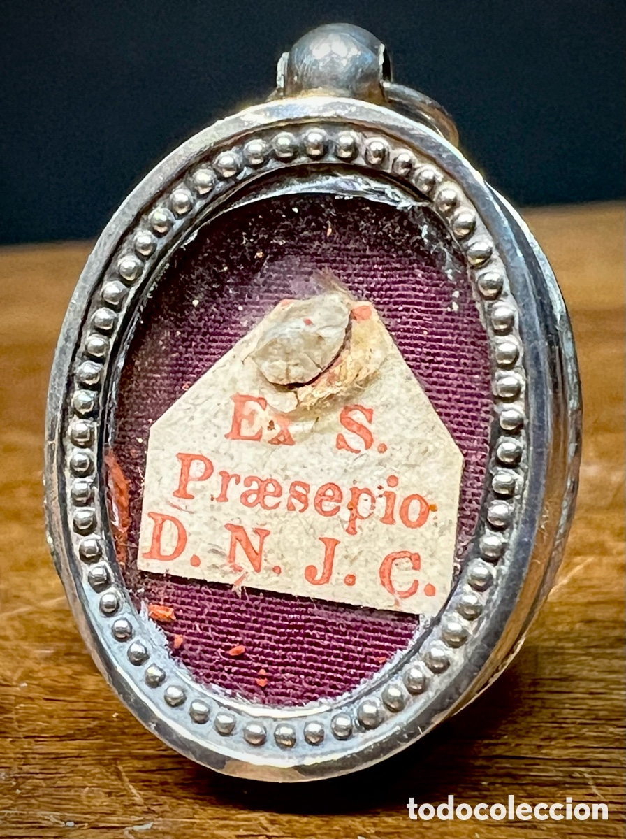 Antig&uuml;edades: Relicario Ex praesepe DNJC - Foto 4