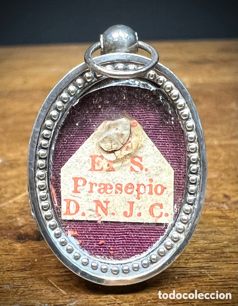 Antig&uuml;edades: Relicario Ex praesepe DNJC - Foto 8