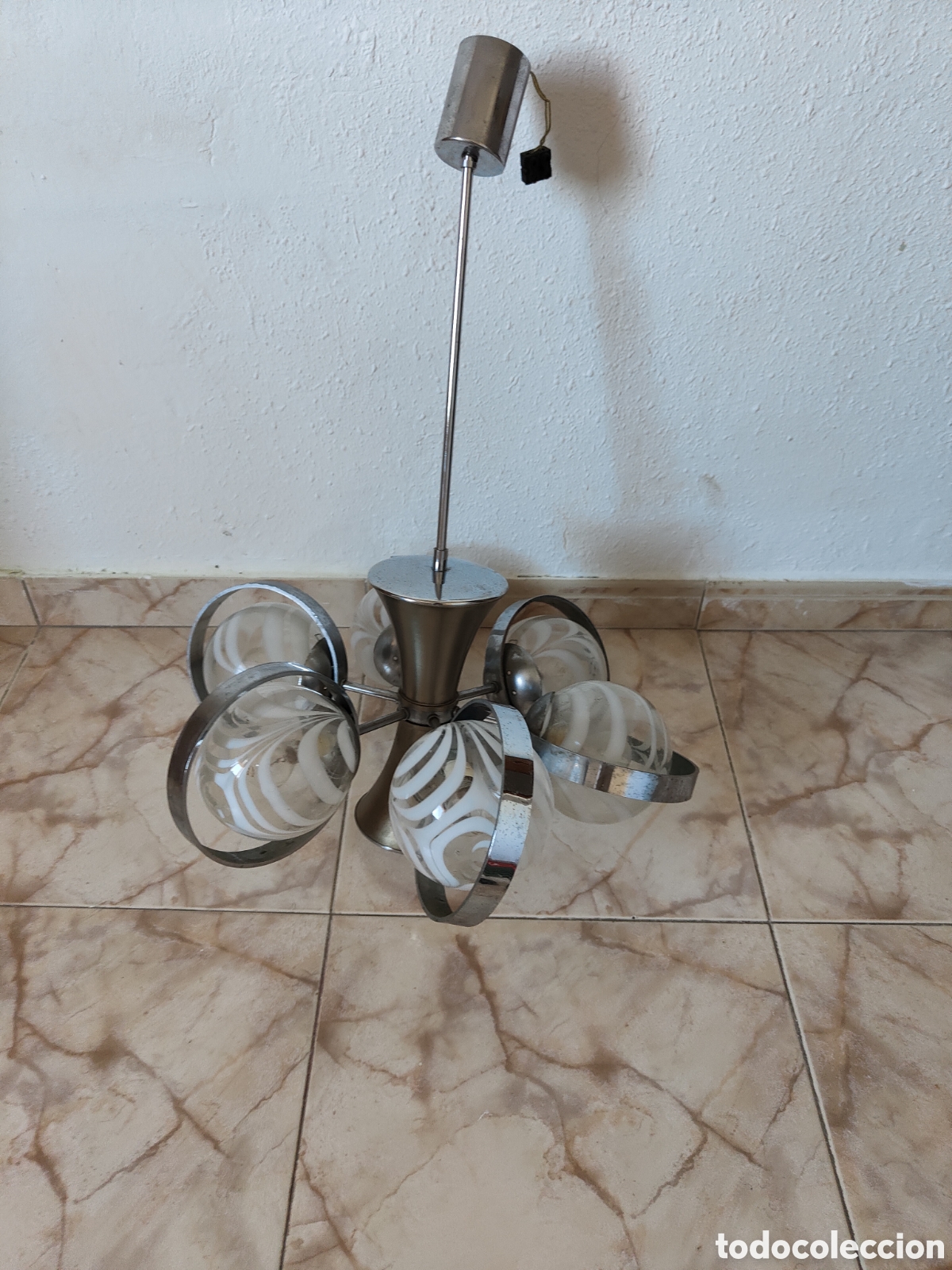 Antig&uuml;edades: Lampara techo Space Age - Foto 2