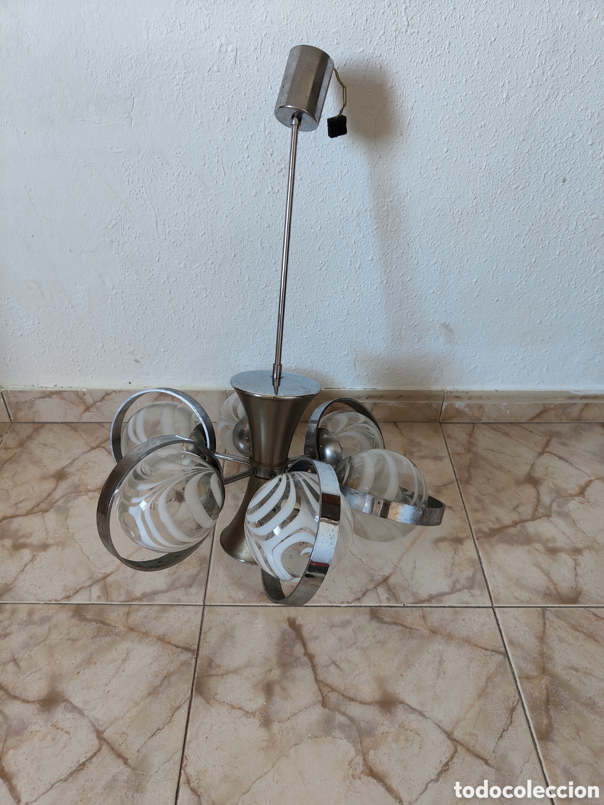 Antig&uuml;edades: Lampara techo Space Age - Foto 1