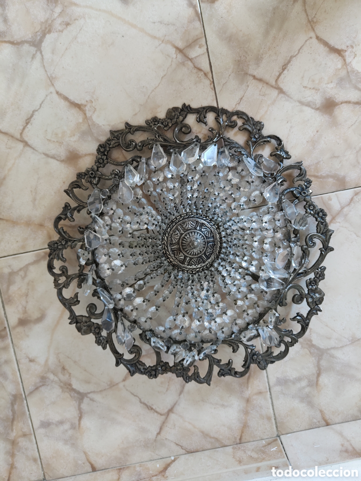 Antig&uuml;edades: Lampara plaf&oacute;n antigua - Foto 6