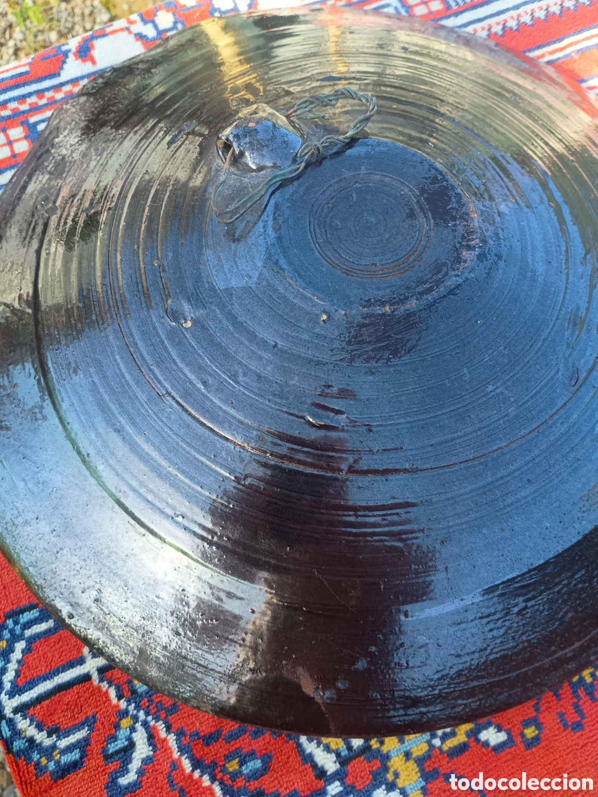 Antig&uuml;edades: Plato cer&aacute;mica negro - Foto 14