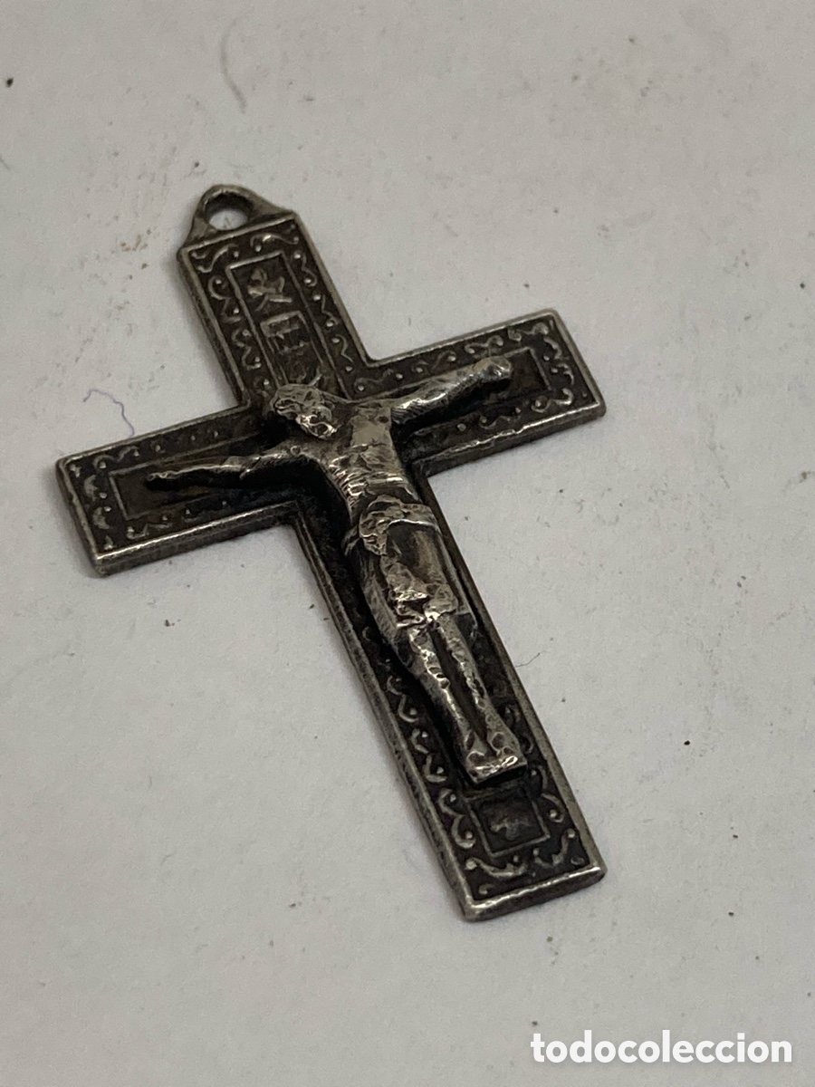 Antig&uuml;edades: Cruz de plata / C560 - Foto 2