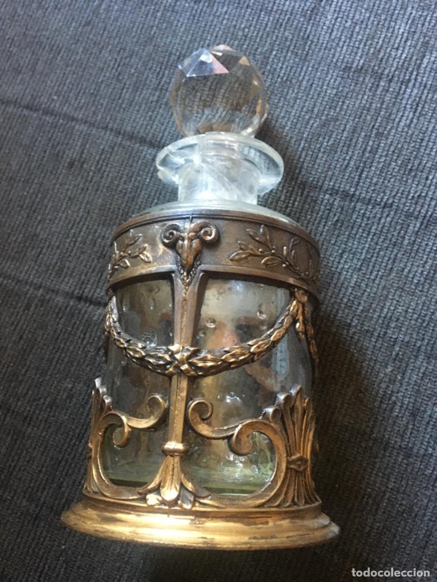 Antig&uuml;edades: Perfumero frasco imperio xix - Foto 1