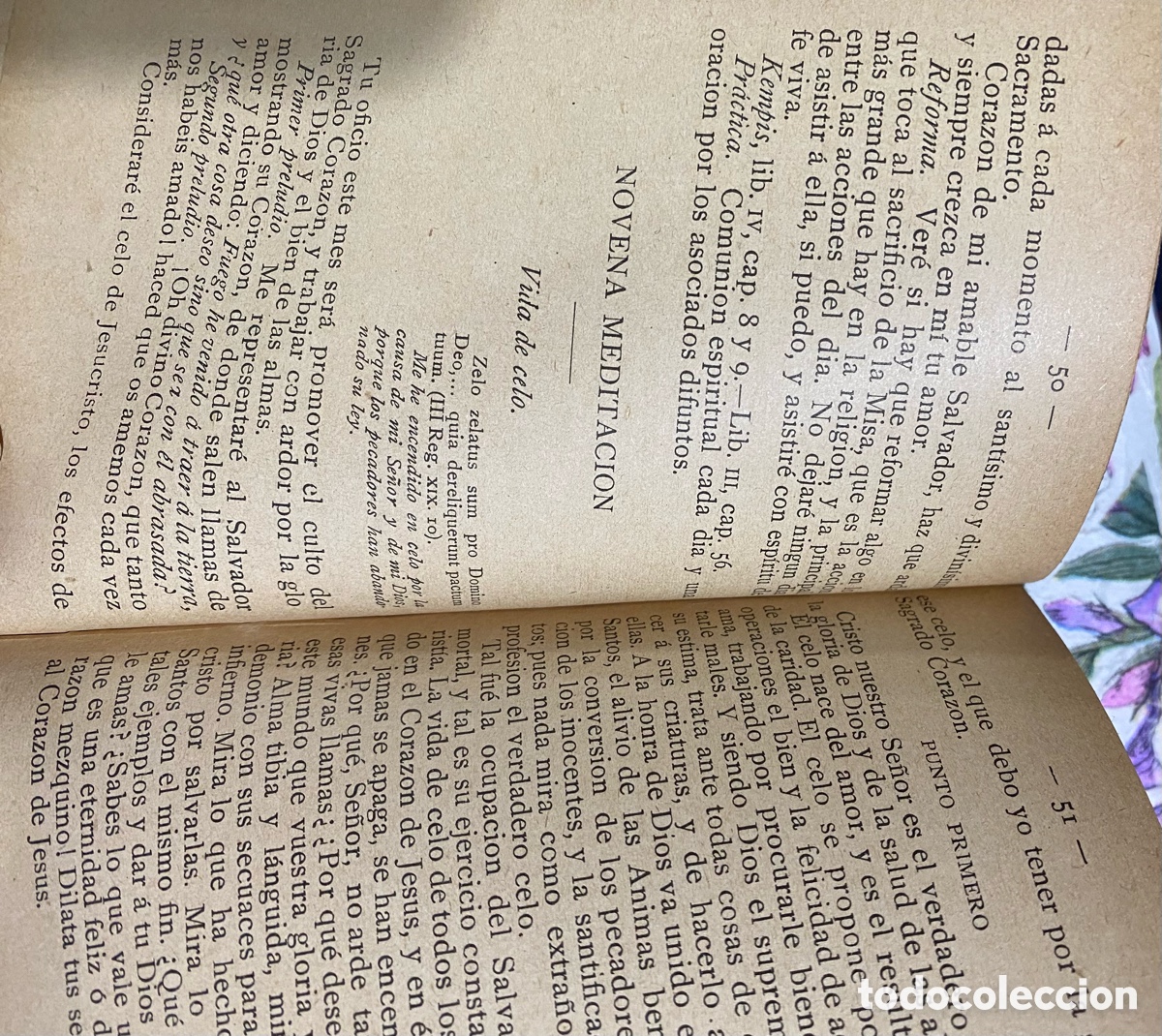 Antig&uuml;edades: Libro Al Coraz&oacute;n de Jesus el primer Viernes de mes - Foto 3