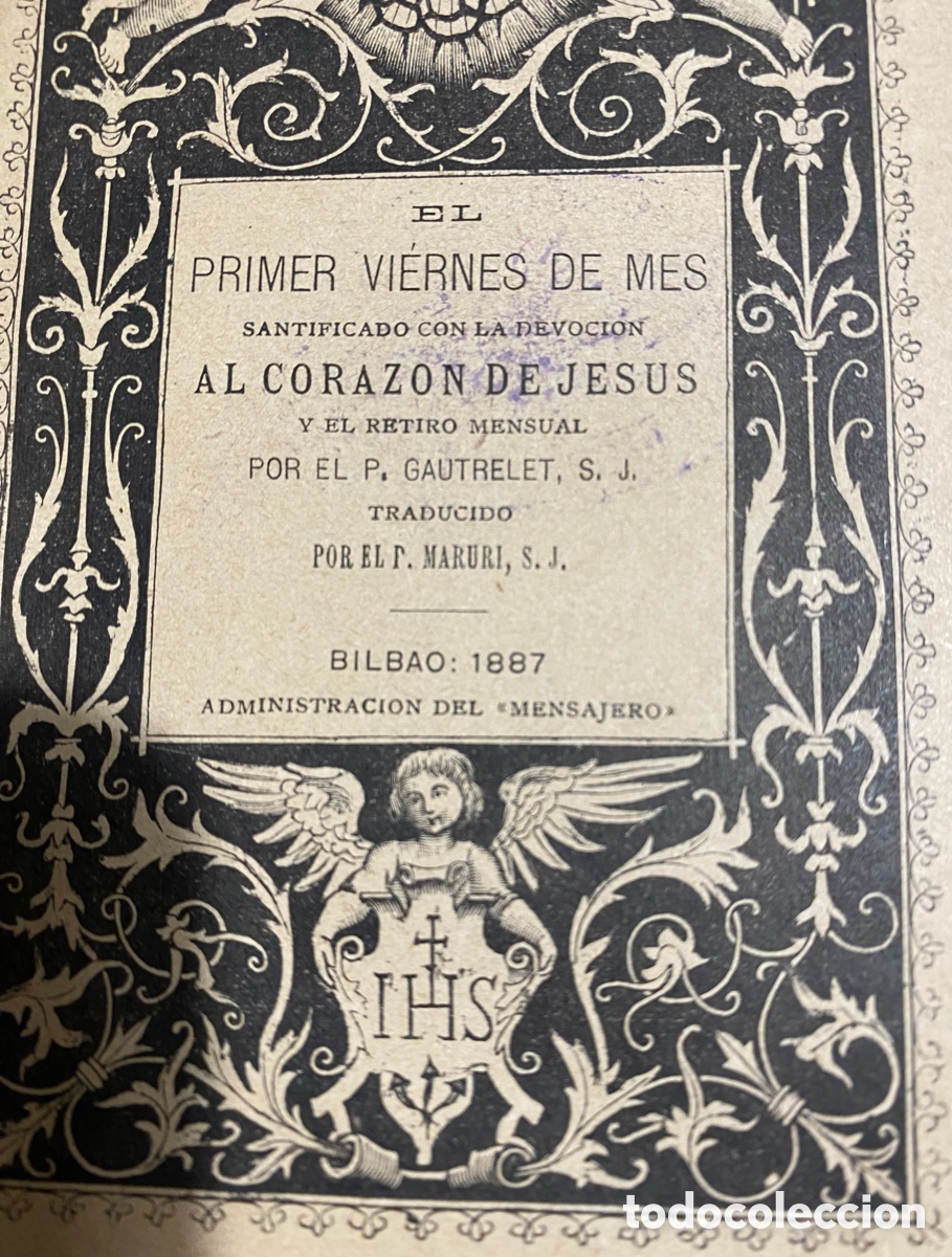 Antig&uuml;edades: Libro Al Coraz&oacute;n de Jesus el primer Viernes de mes - Foto 4
