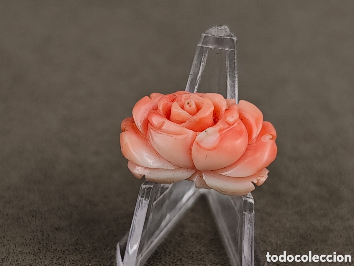Antig&uuml;edades: Antiguo Coral en forma de Flor - Foto 3