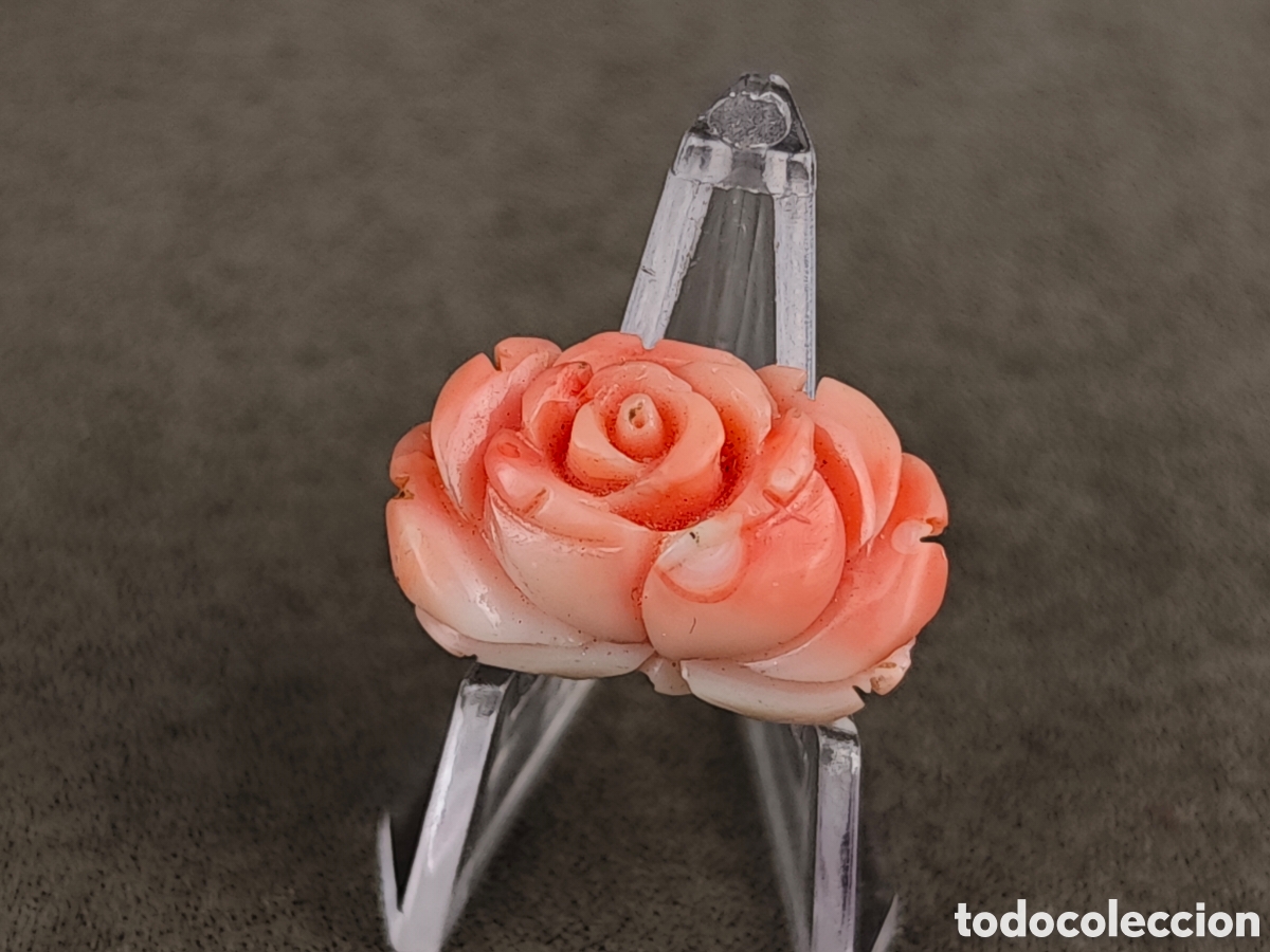 Antig&uuml;edades: Antiguo Coral en forma de Flor - Foto 4