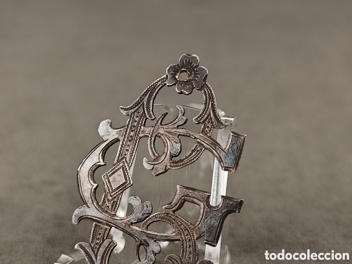 Antig&uuml;edades: Antiguas Iniciales de Plata - Foto 3