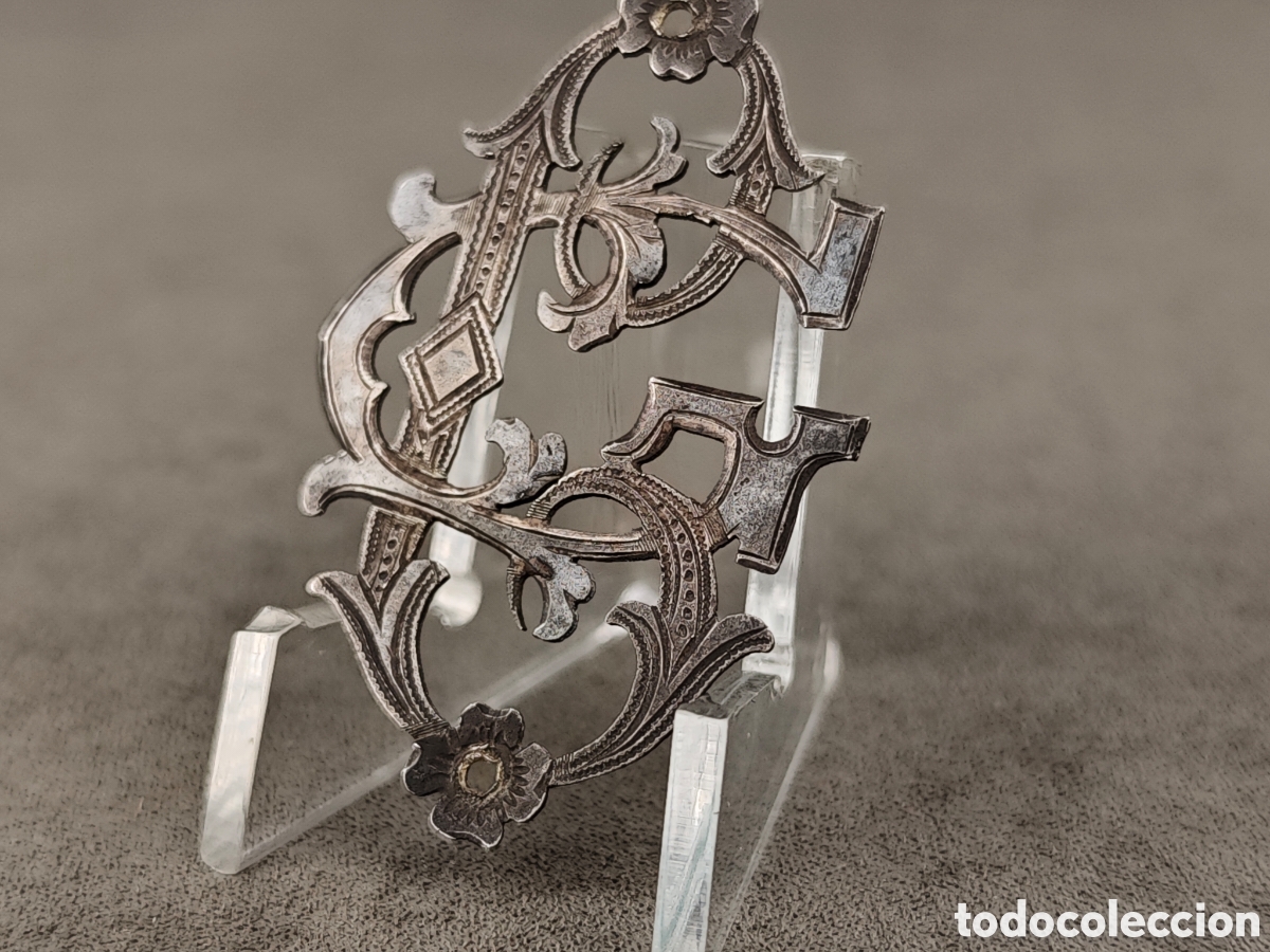 Antig&uuml;edades: Antiguas Iniciales de Plata - Foto 4