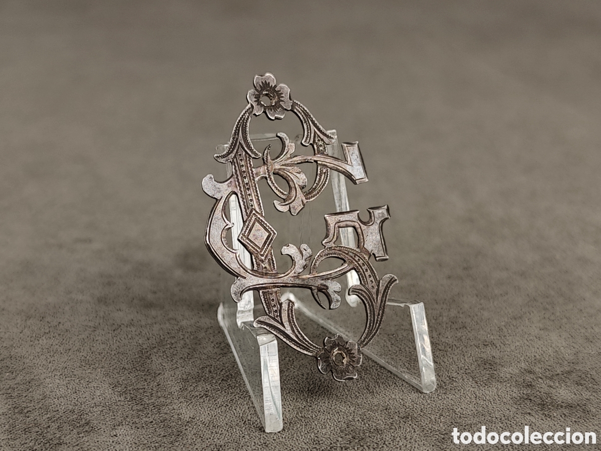 Antig&uuml;edades: Antiguas Iniciales de Plata - Foto 5