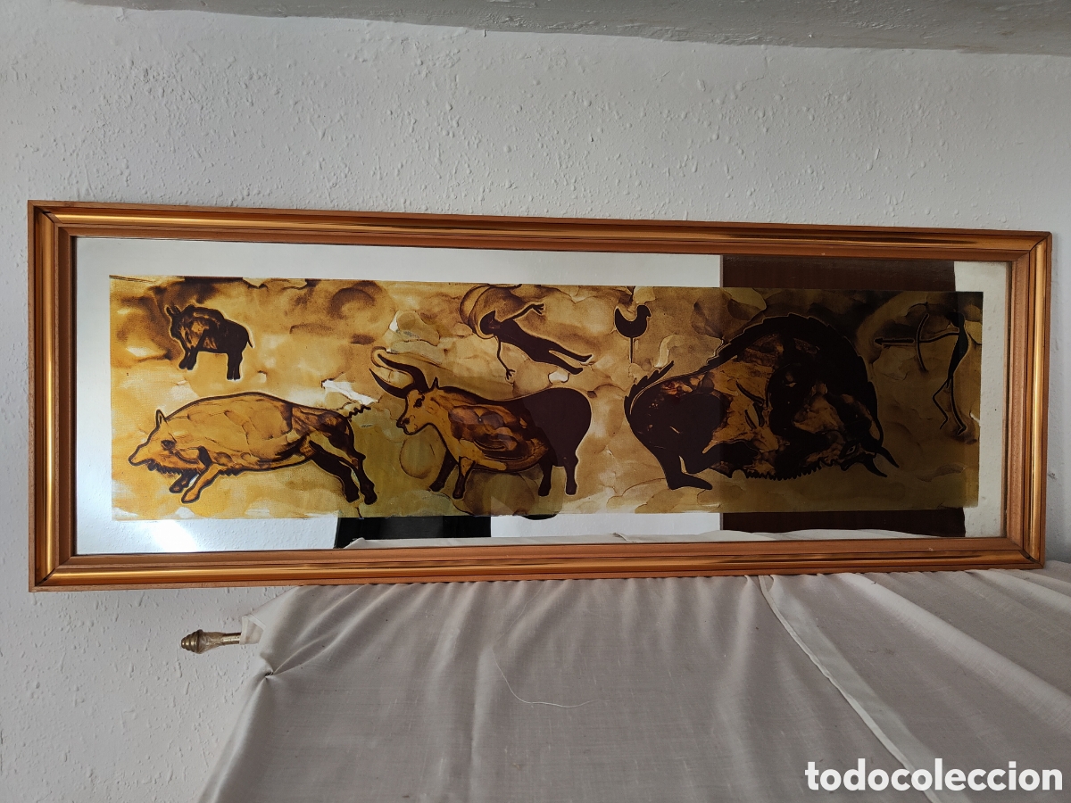 Antig&uuml;edades: Espejo estilo arte rupestre - Foto 3