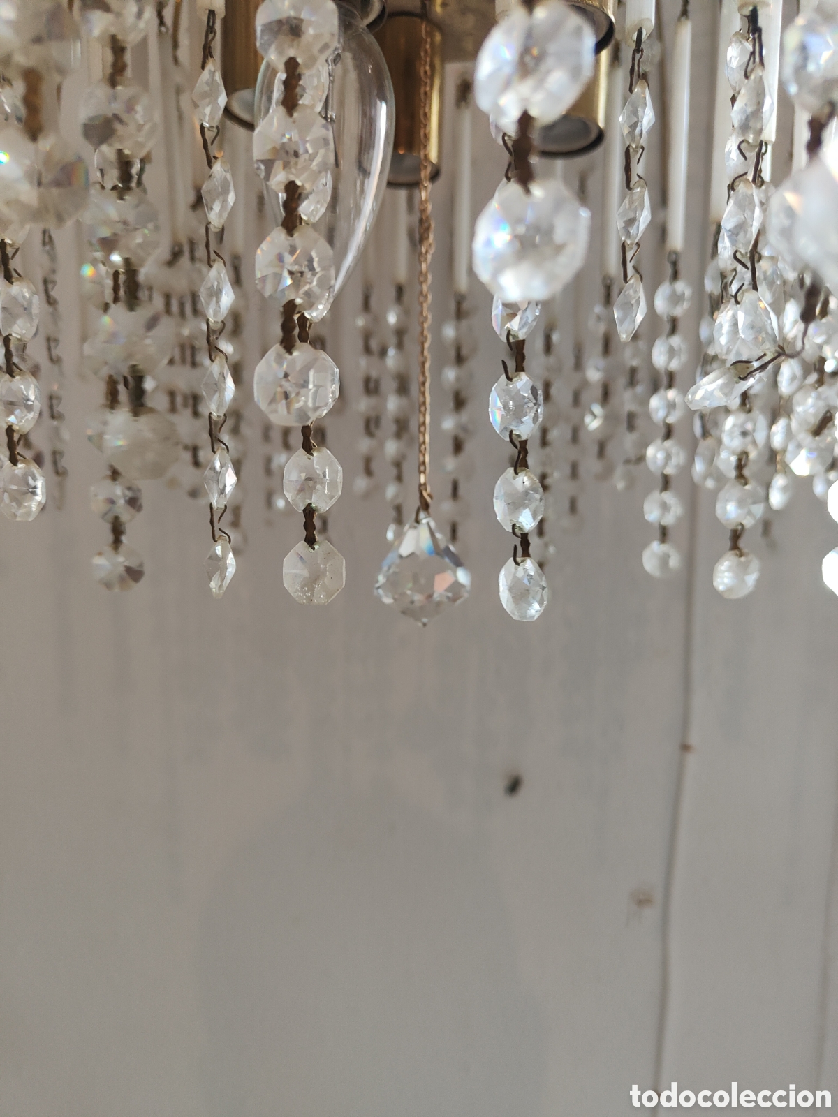 Antig&uuml;edades: Lampara ara&ntilde;a antigua - Foto 3