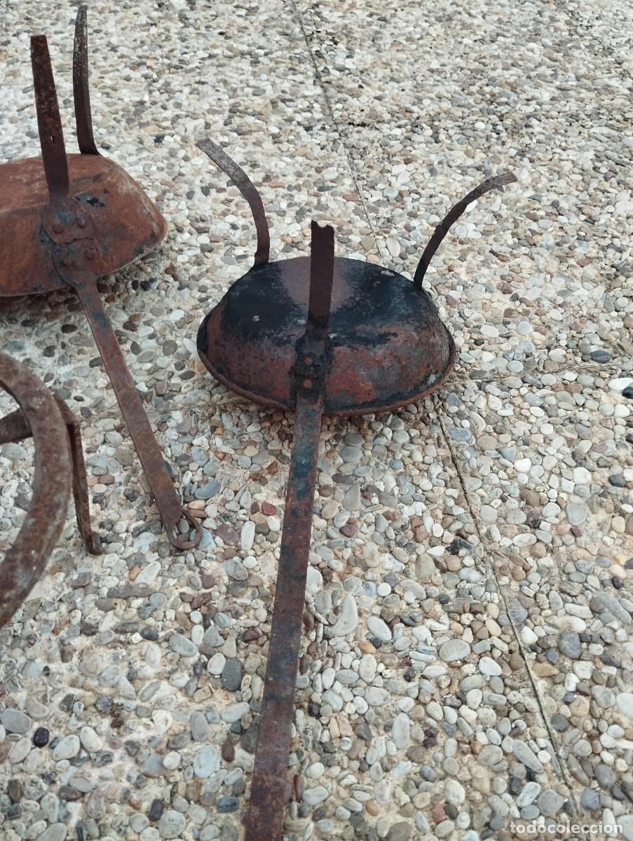 Antig&uuml;edades: Utensilios r&uacute;sticos de cocina - Foto 3