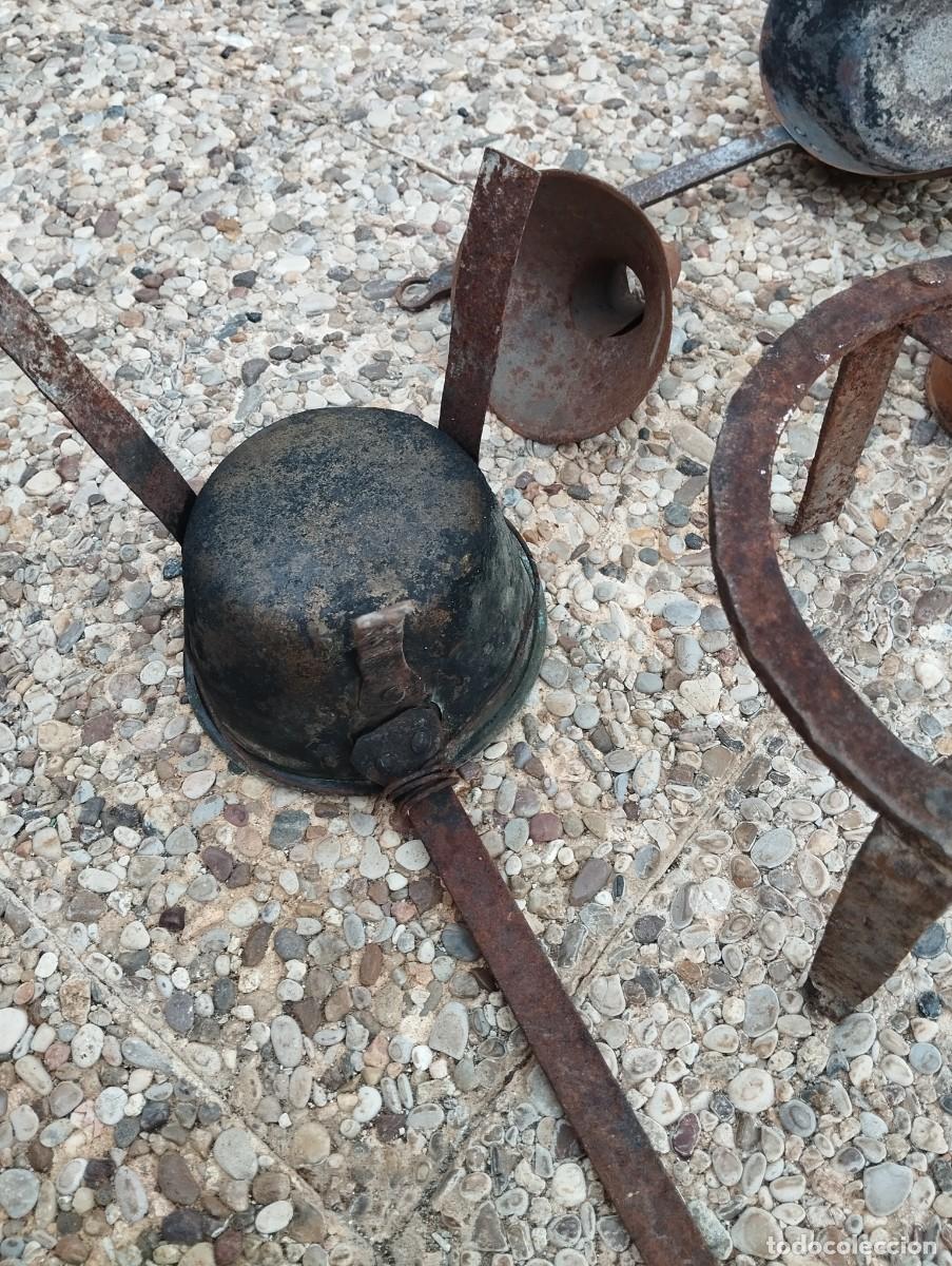 Antig&uuml;edades: Utensilios r&uacute;sticos de cocina - Foto 4