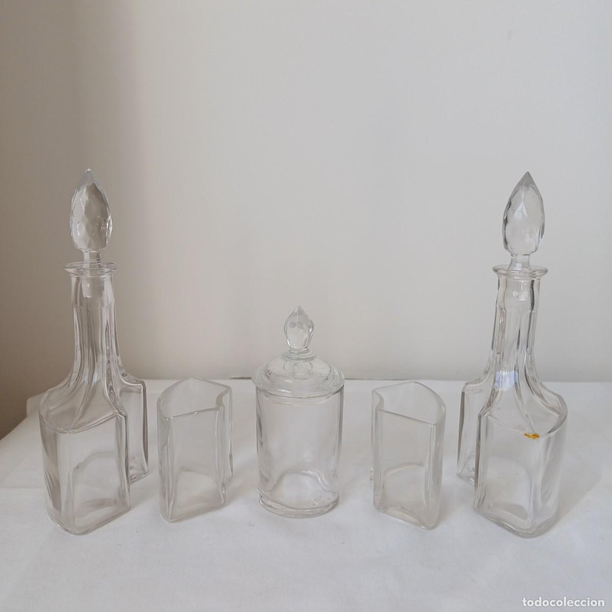 Antig&uuml;edades: Art Deco Five Piece Cruet Set - Foto 5