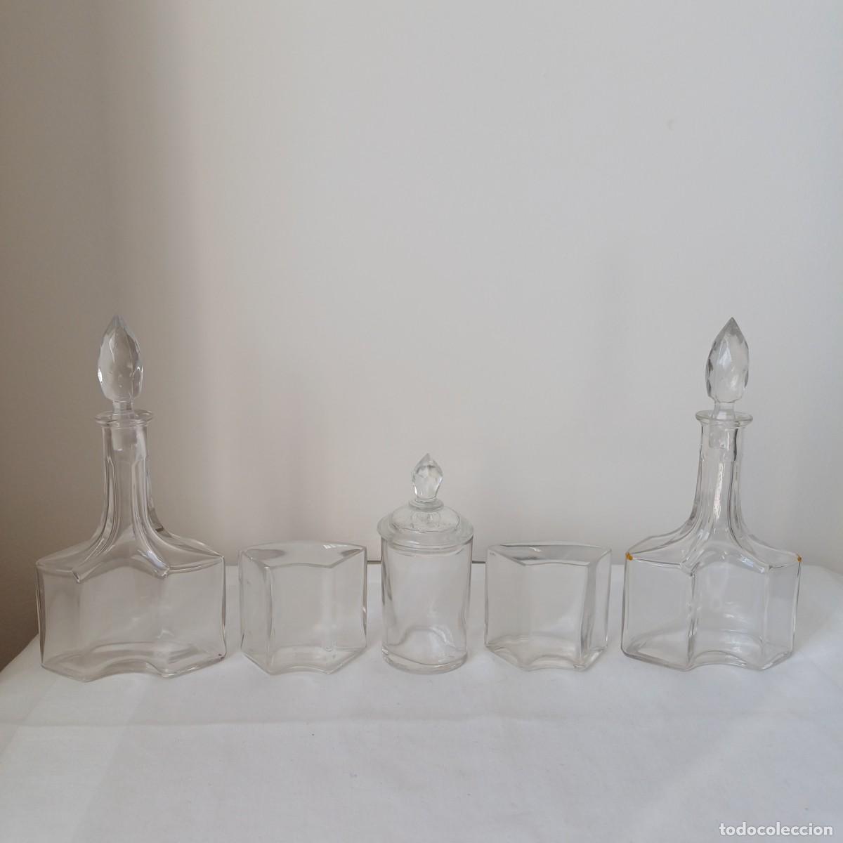 Antig&uuml;edades: Art Deco Five Piece Cruet Set - Foto 6