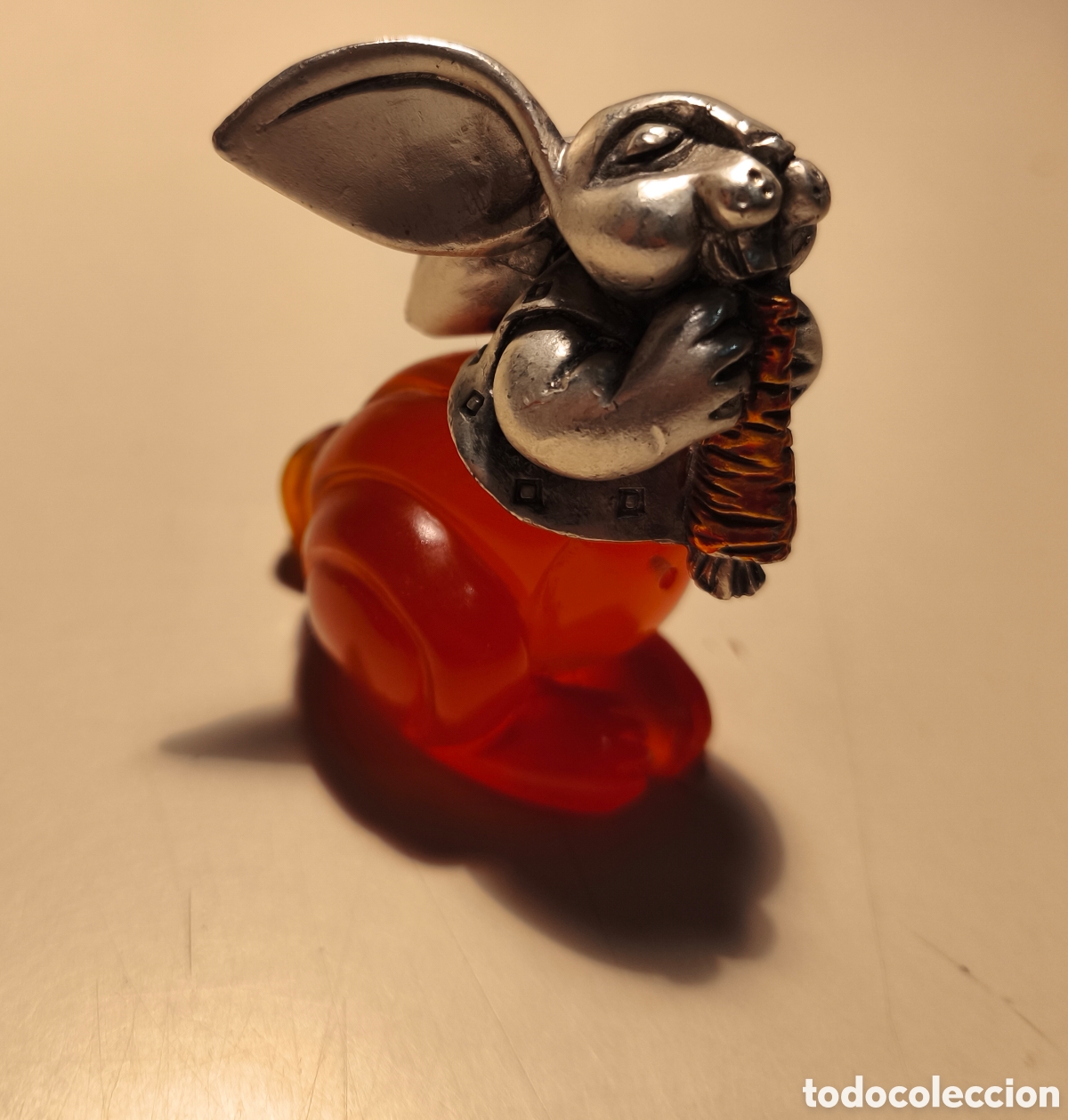 Antig&uuml;edades: CONEJO LAMINADO PLATA ANTIGUO - Foto 1