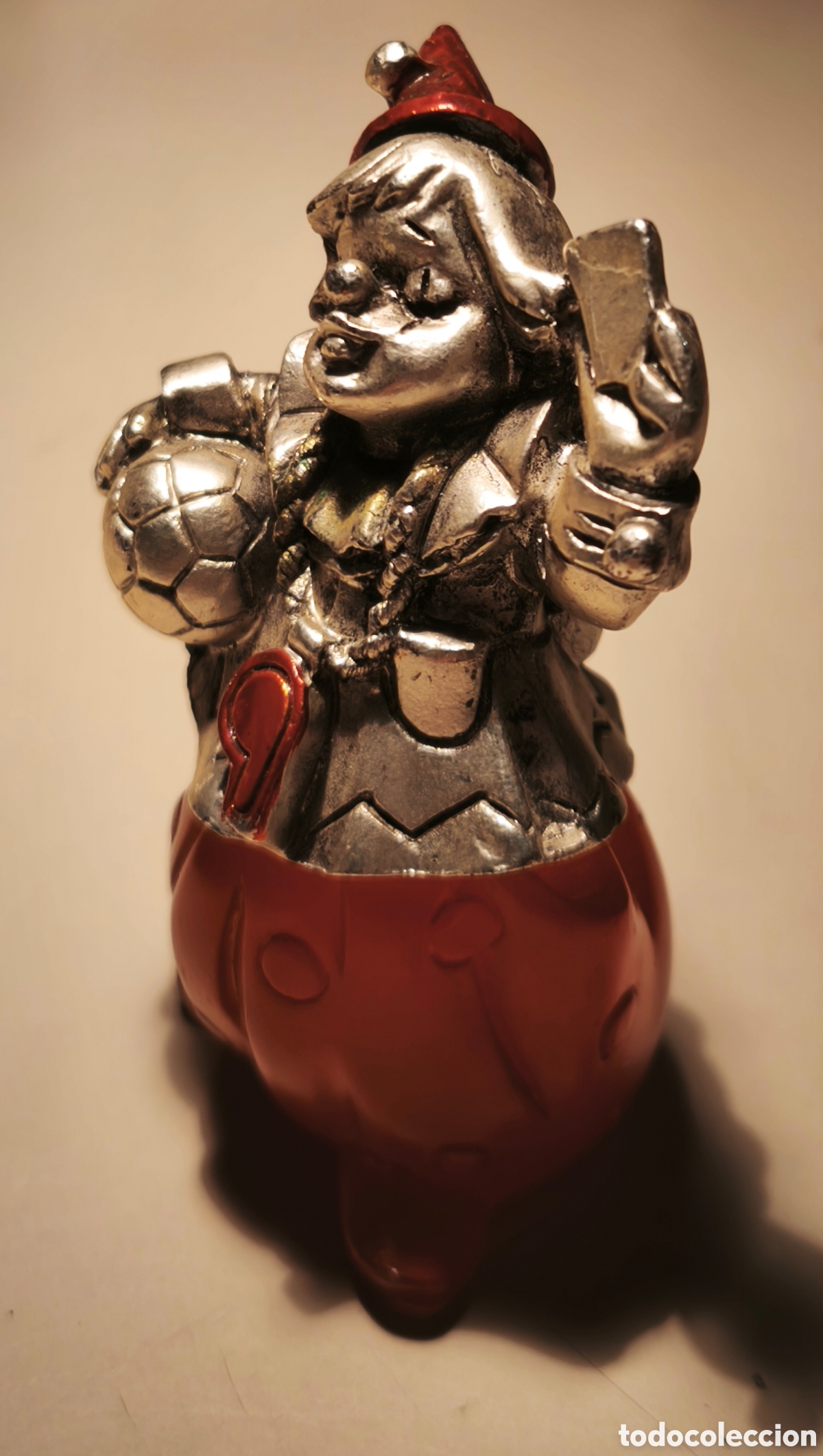 Antig&uuml;edades: PAYASO LAMINADO PLATA ANTIGUO - Foto 4