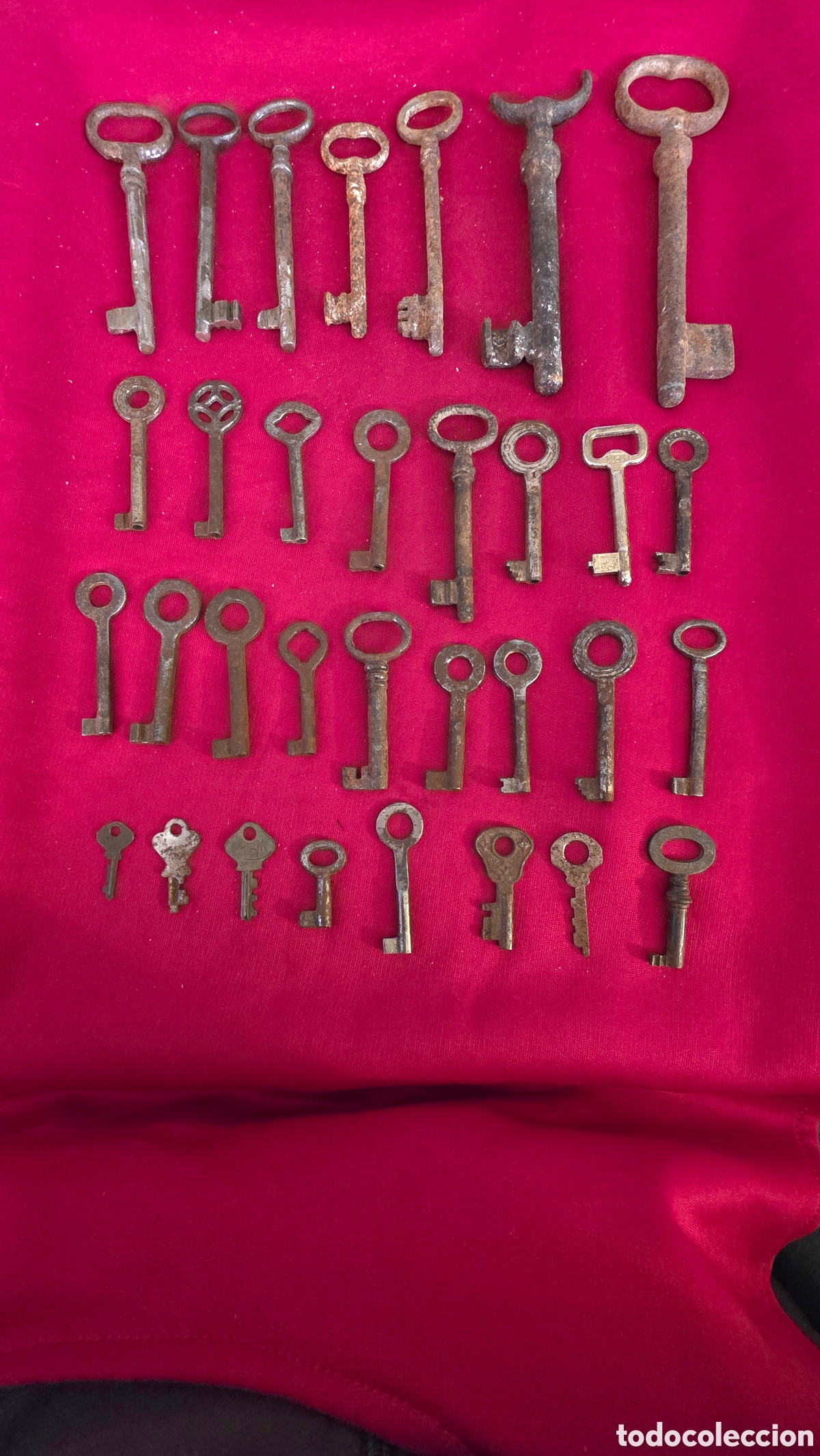 Antig&uuml;edades: LLAVES ANTIGUAS, LOTE DE 32 - Foto 1