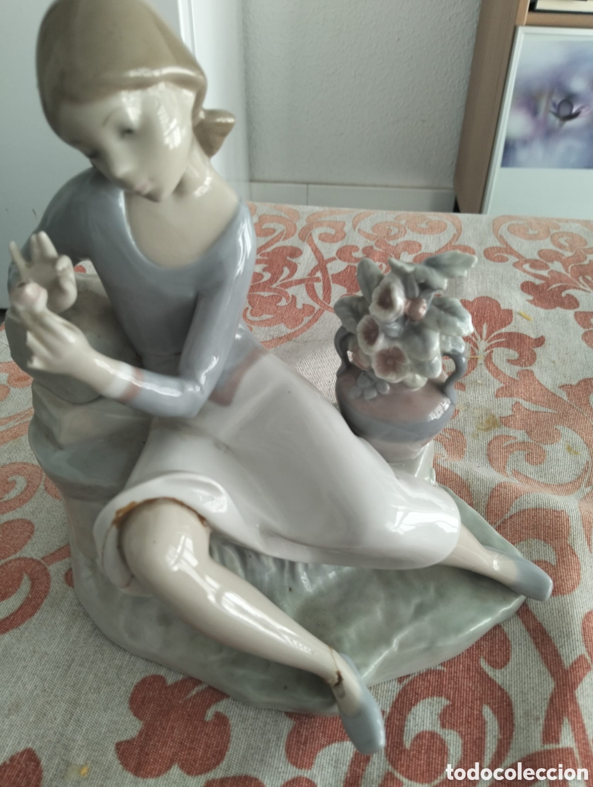 Antig&uuml;edades: Figura rosalinda lladro - Foto 2