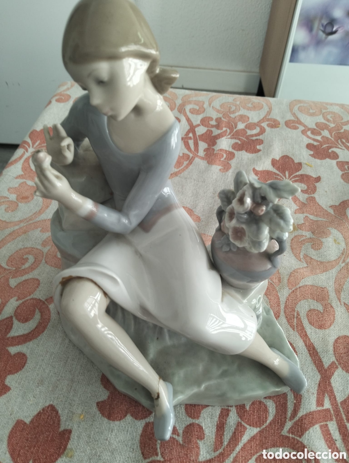 Antig&uuml;edades: Figura rosalinda lladro - Foto 5