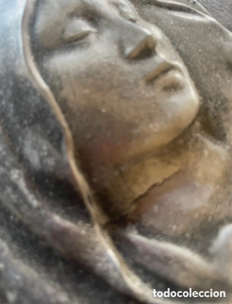 Antig&uuml;edades: Benditera Virgen Mar&iacute;a - Foto 3