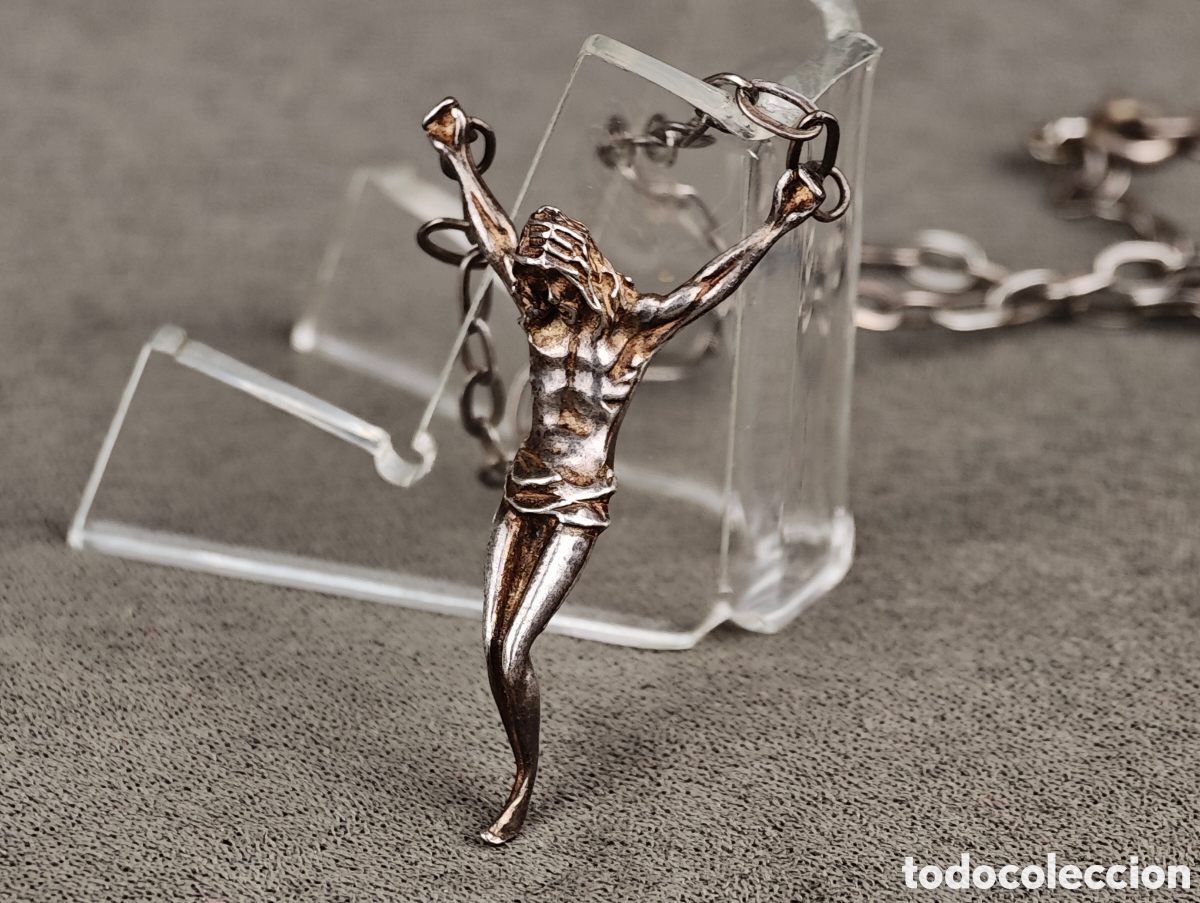 Antig&uuml;edades: Antiguo Cristo de Plata - Foto 10