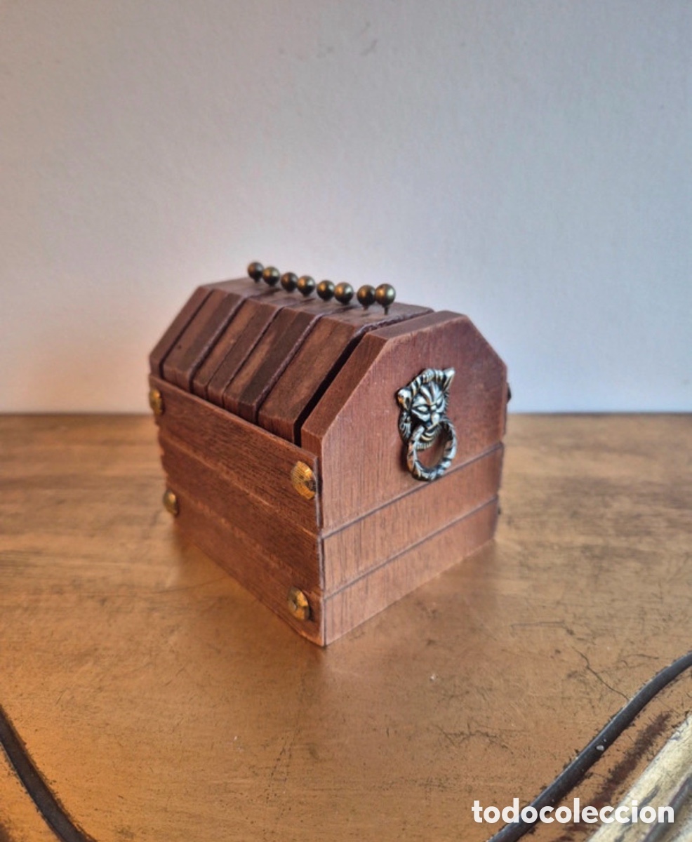 Antig&uuml;edades: Antiguo juego de posavasos - Foto 1