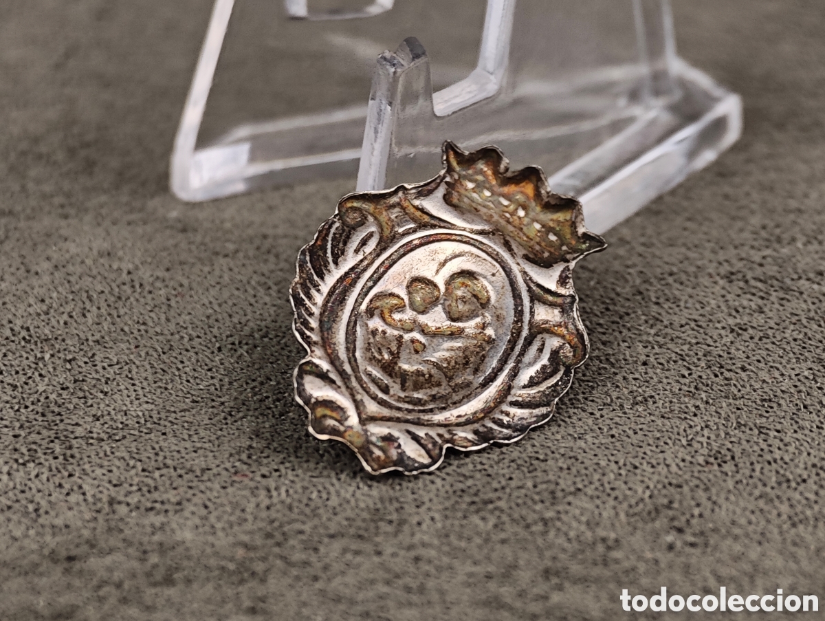 Antig&uuml;edades: Antigua Medalla Religiosa de Plata - Foto 4