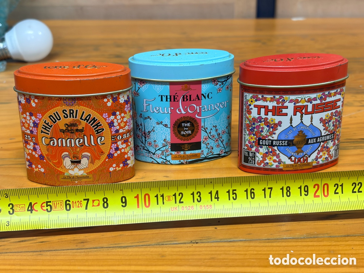 Antig&uuml;edades: Tres latas de colecci&oacute;n - Foto 5