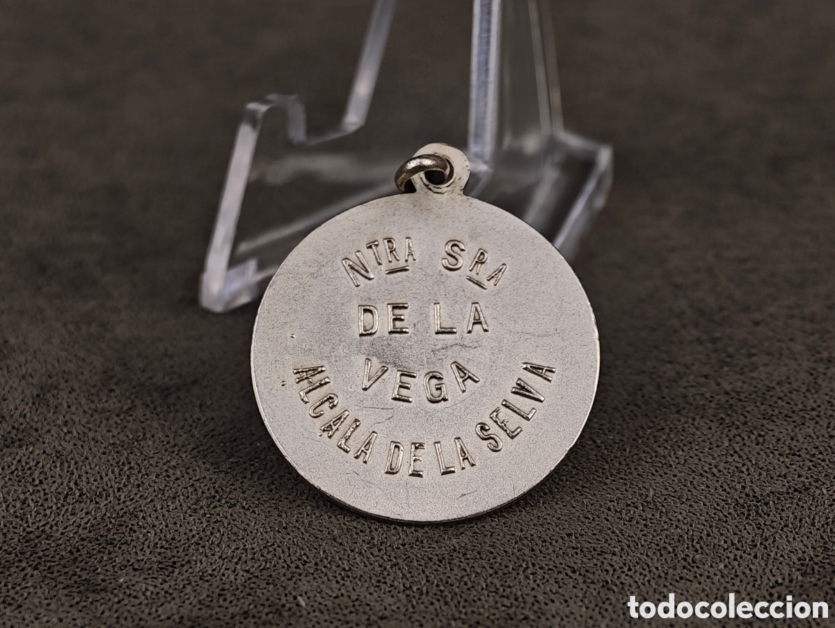 Antig&uuml;edades: Antigua Medalla Religiosa de Plata - Foto 6