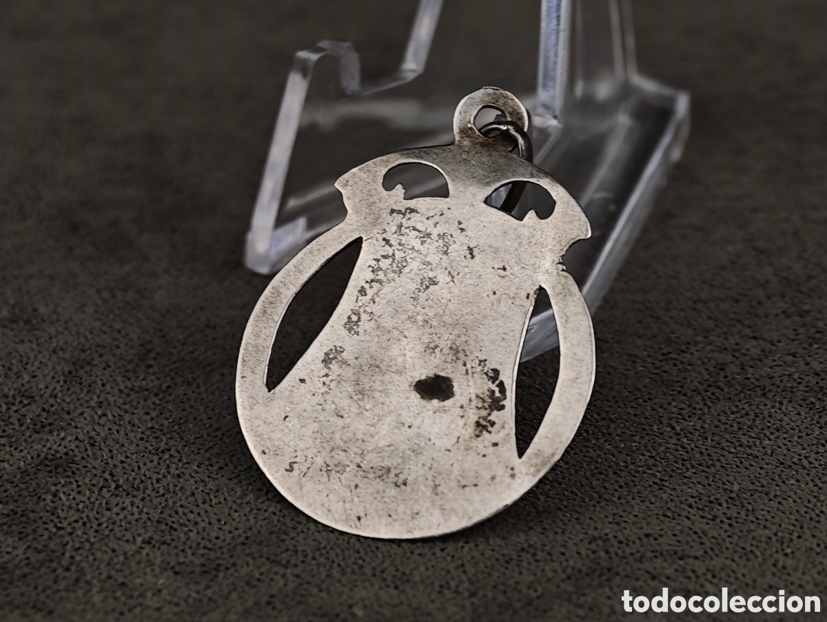 Antig&uuml;edades: Antigua Medalla Religiosa de Plata - Foto 5