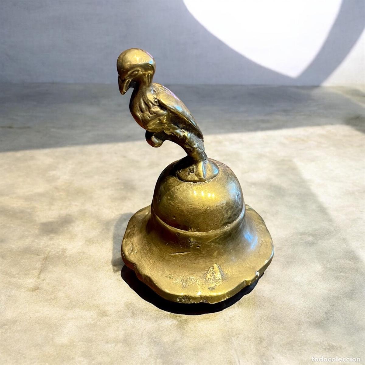 Antig&uuml;edades: Campana de bronce decorativa &ndash; 10 cm - Foto 1