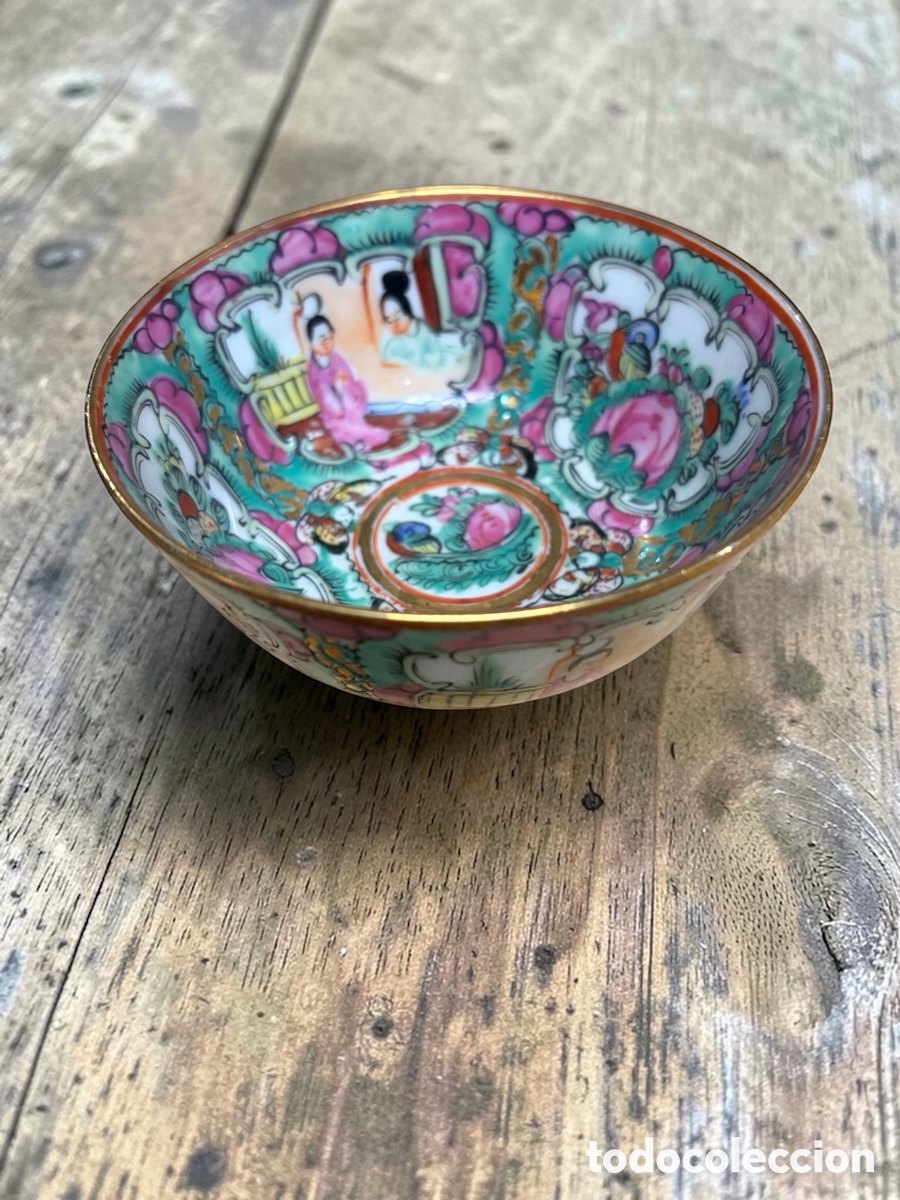 Antig&uuml;edades: Cuenco de porcelana Macao - Foto 2