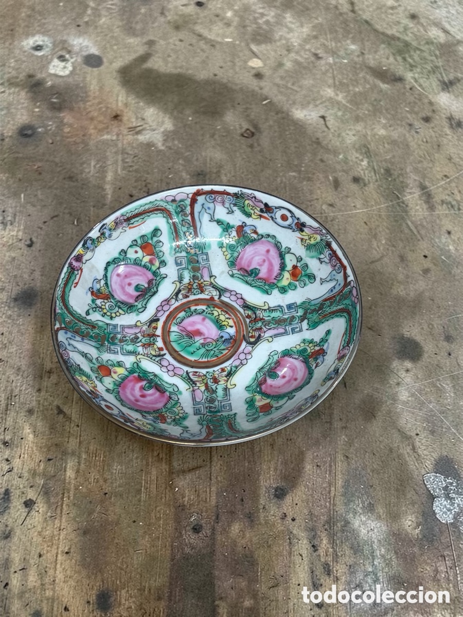Antig&uuml;edades: Platillo de porcelana de Macao - Foto 2