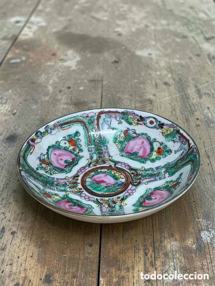 Antig&uuml;edades: Platillo de porcelana de Macao - Foto 1