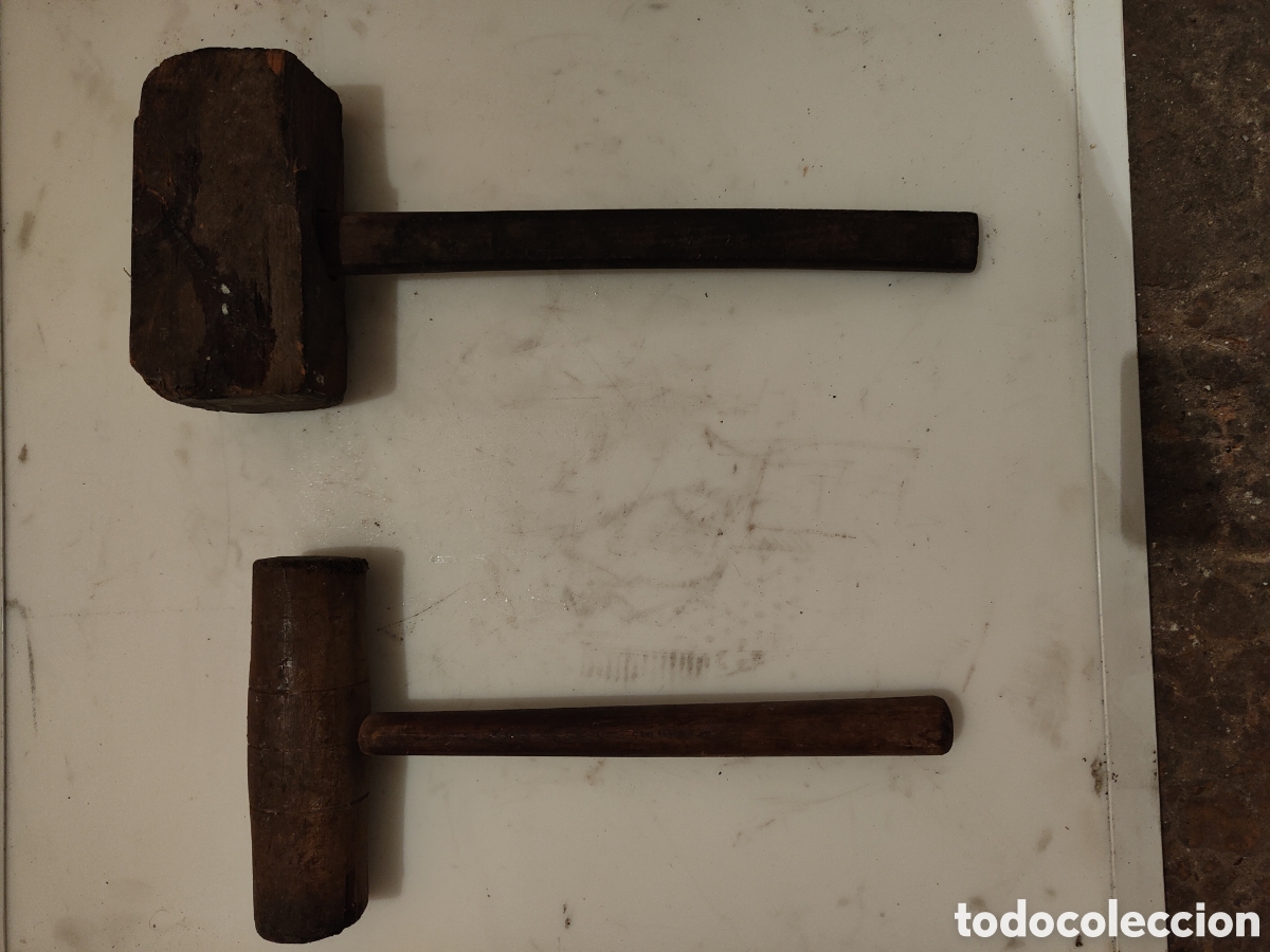 Antig&uuml;edades: Mazos de madera antiguos - Foto 4