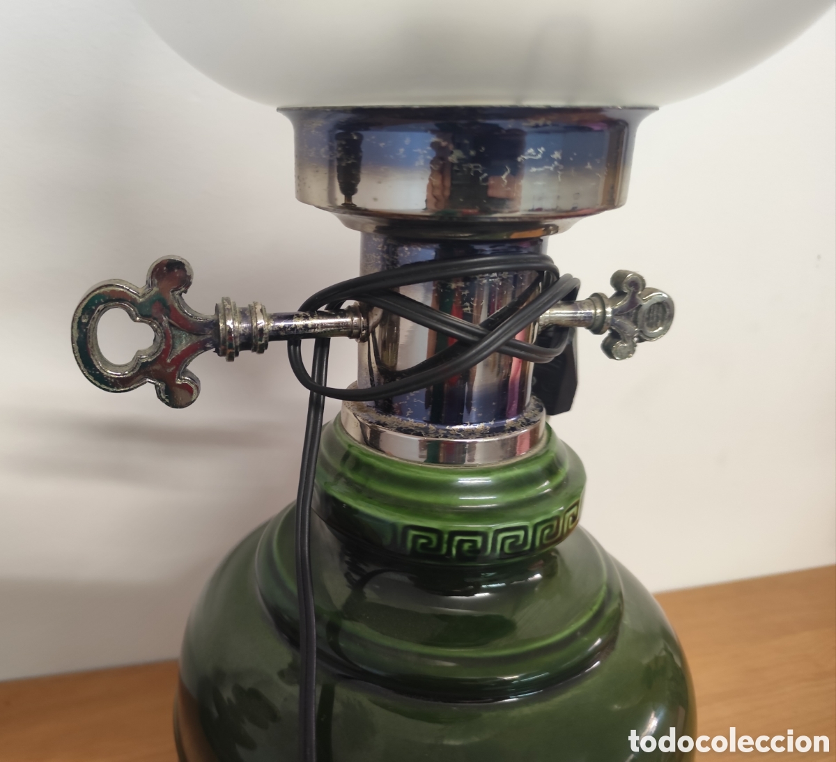 Antig&uuml;edades: Lampara imitaci&oacute;n quinque - Foto 5