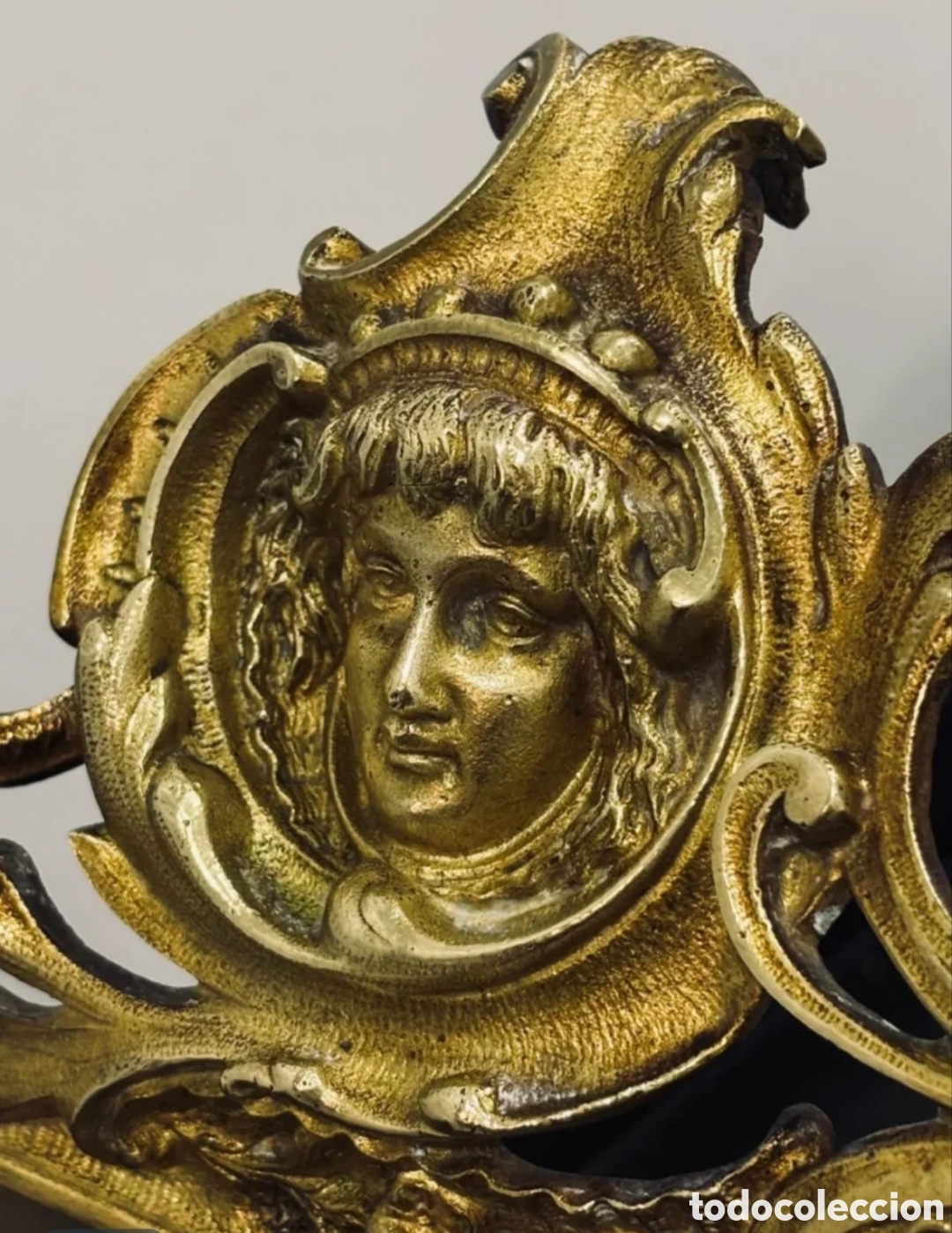 Antig&uuml;edades: Marco en bronce rococ&oacute; finales del siglo XIX - Foto 3