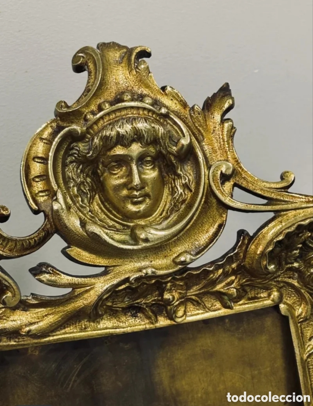 Antig&uuml;edades: Marco en bronce rococ&oacute; finales del siglo XIX - Foto 4