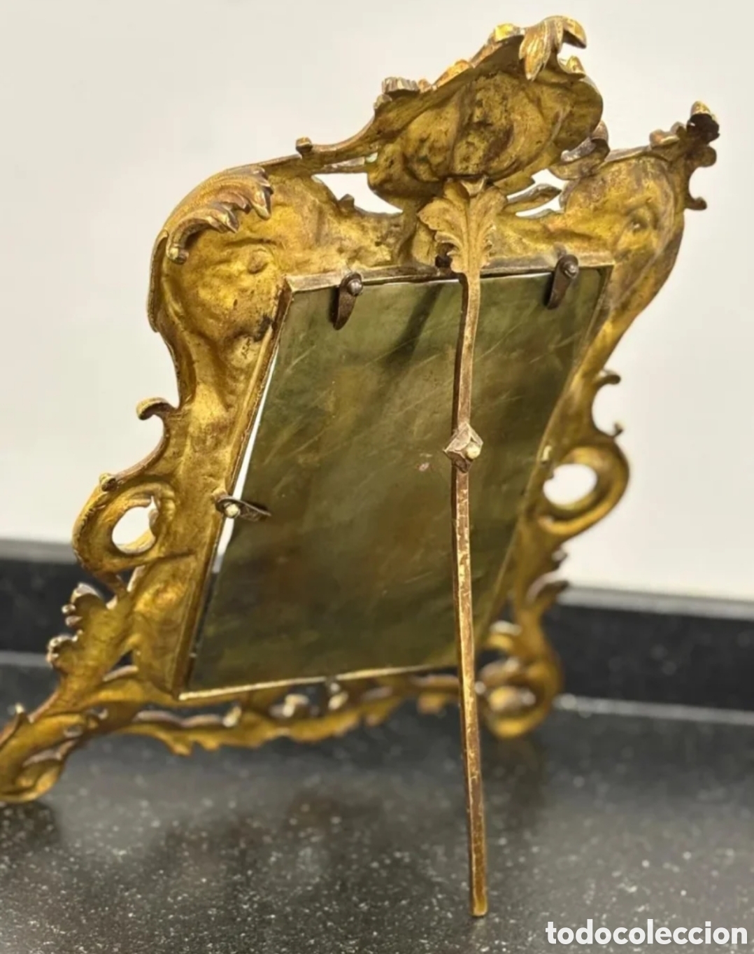 Antig&uuml;edades: Marco en bronce rococ&oacute; finales del siglo XIX - Foto 6