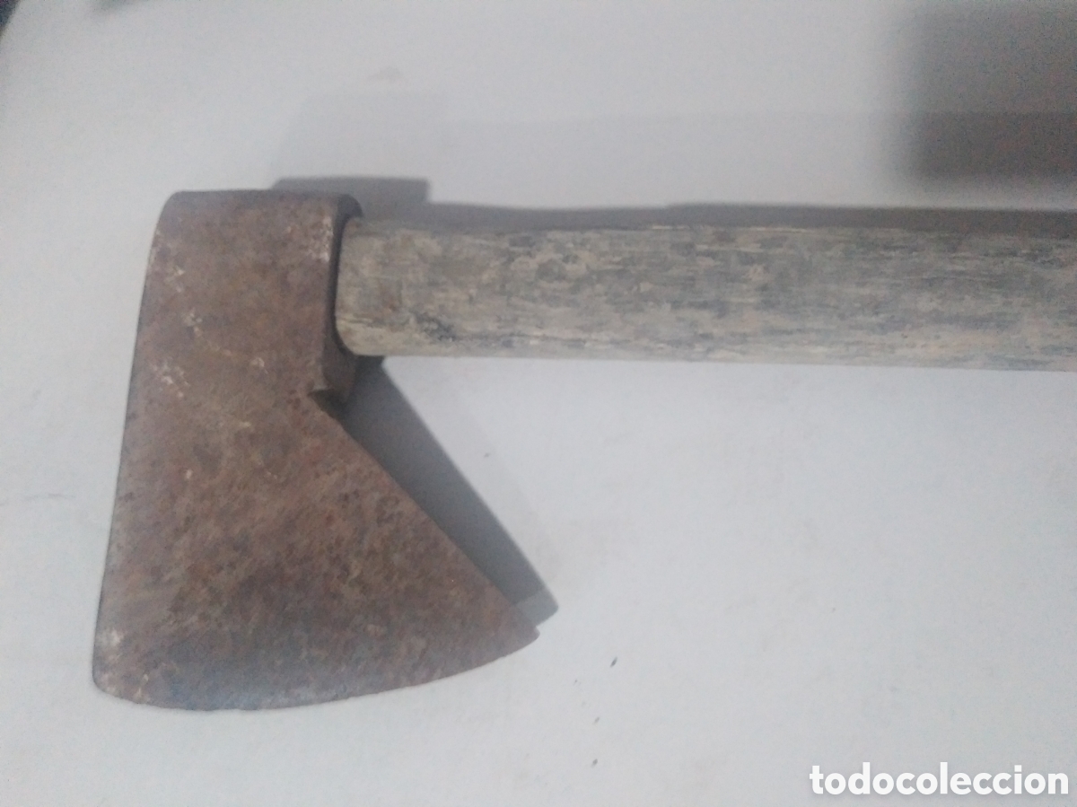 Antig&uuml;edades: Hacha antigua de gran tama&ntilde;o - Foto 11