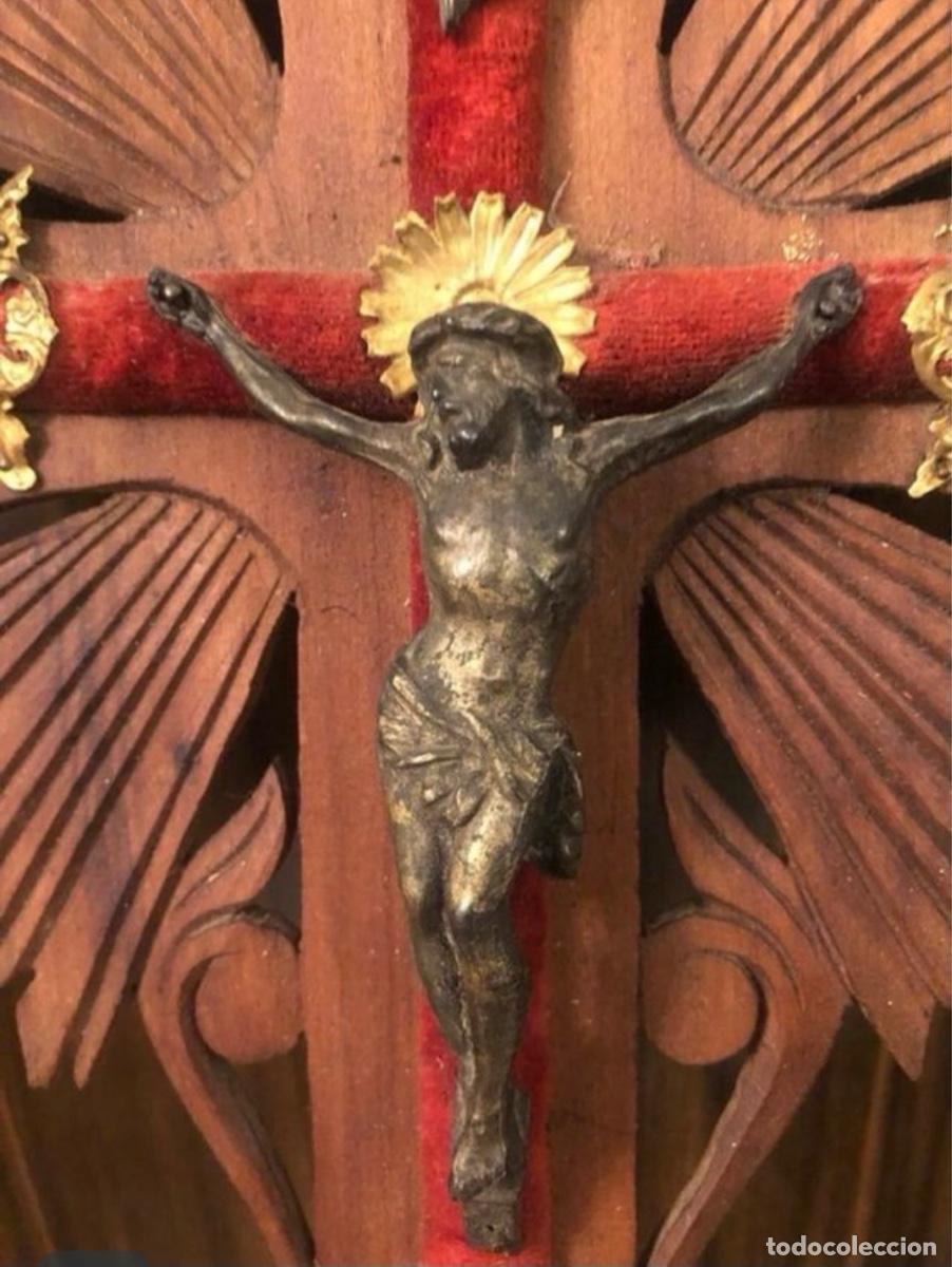 Antig&uuml;edades: CRISTO EN LA CRUZ MODERNISTA. - Foto 2
