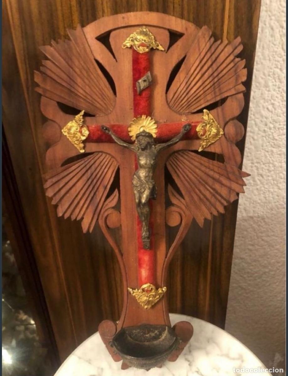 Antig&uuml;edades: CRISTO EN LA CRUZ MODERNISTA. - Foto 1