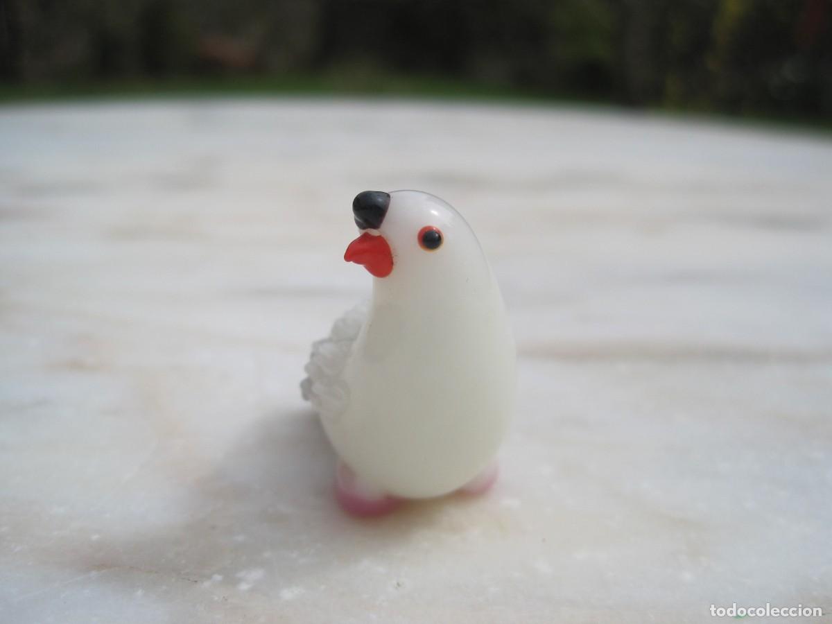 Antig&uuml;edades: P&Aacute;JARO DE CRISTAL DE MURANO - FIGURA - Foto 4